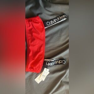 Calvin Klein Vibrant Red Swimwear